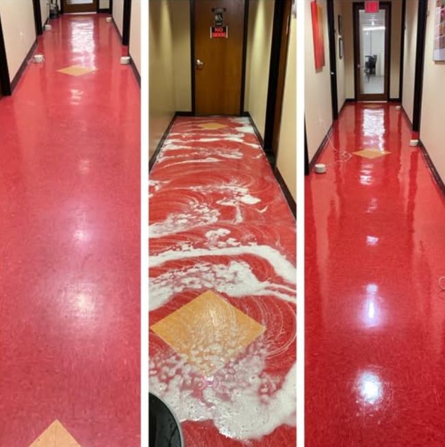 Medical Facility Floor Restoration — Strip, Scrub & Recoat